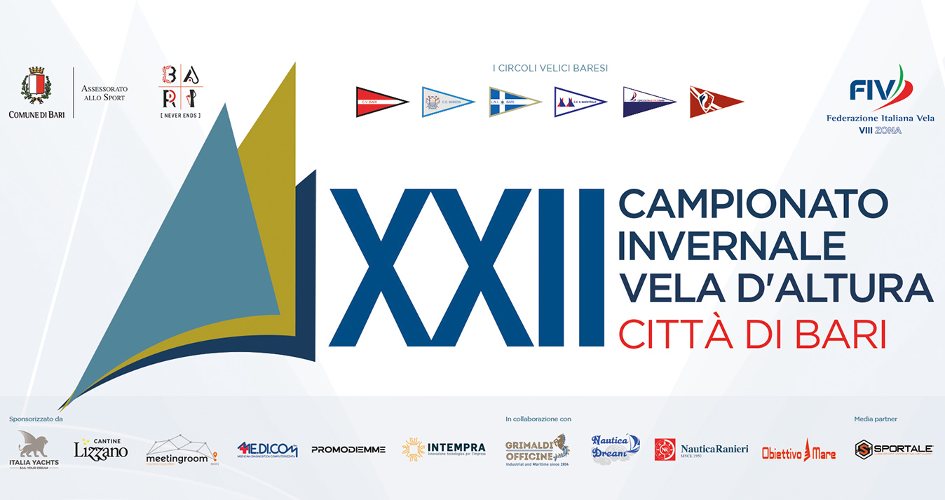 Campionato Invernale d'altura Città Di Bari: dalla promozione online alla digitalizzazione dei processi